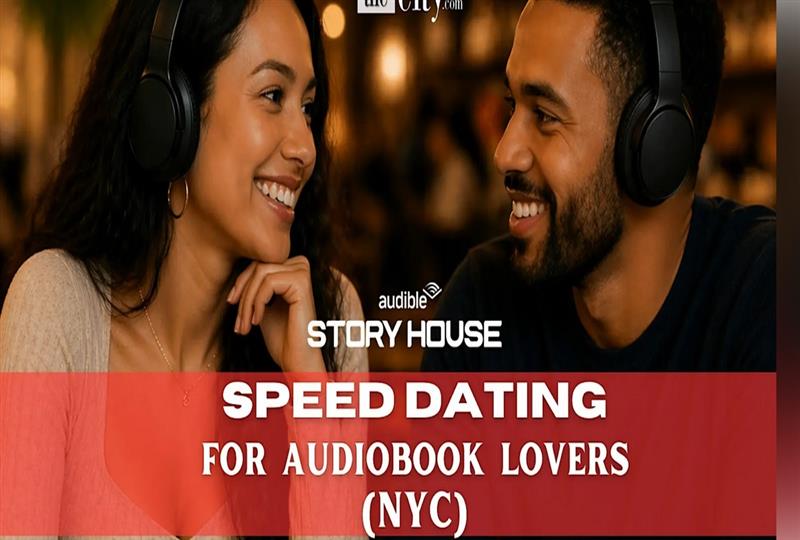 Audiobook lovers speed dating - Sat May 30 at Audible Story House