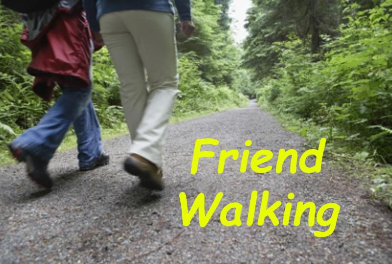friend walking