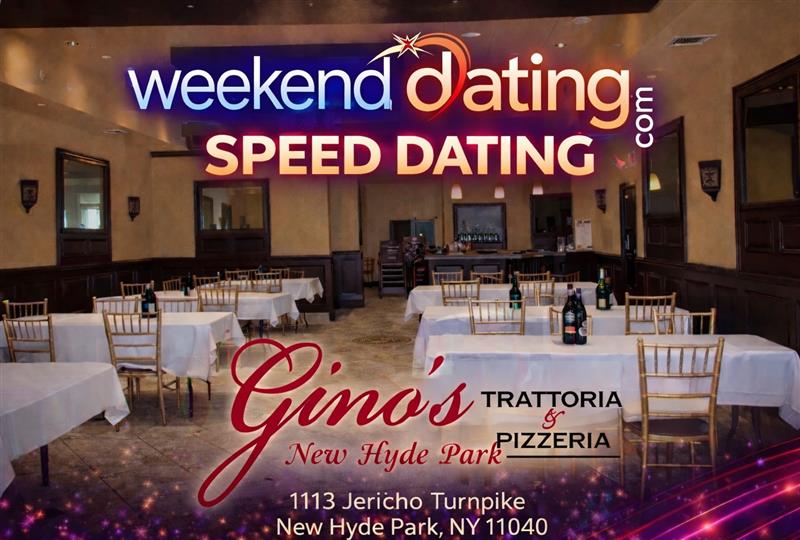 LI Speed Dating -Men Ages 53-65; Wom 50-63 - Sat Sep 5 at Ginos (New Hyde Park)