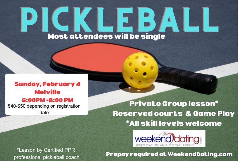 Sun, February 4 Learn to play Pickleball on Long Island