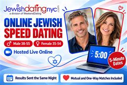 Jewish Virtual Speed Dating