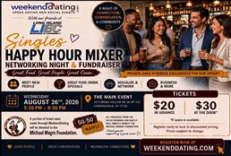 Singles Happy Hour & Networking Night Fundraiser