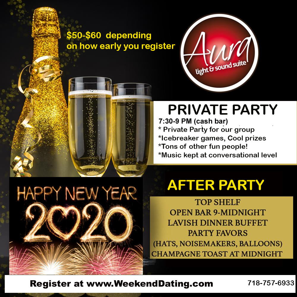 long island new years eve Party for singles at Aura East Meadow